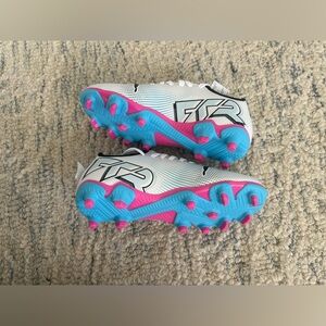 Puma, girls soccer cleats.